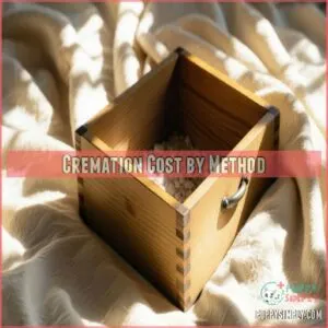 Cremation Cost by Method