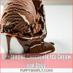 Dangers of Chocolate Ice Cream for Dogs