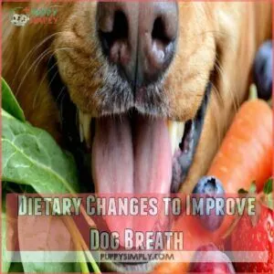 Dietary Changes to Improve Dog Breath Dietary Changes to Improve Dog Breath