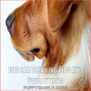 Dog Ear Cleaning Tips and Precautions