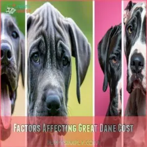 Factors Affecting Great Dane Cost