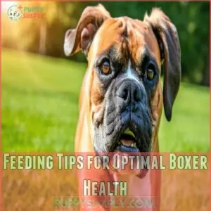 Feeding Tips for Optimal Boxer Health