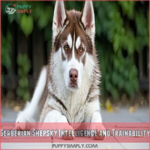 Gerberian Shepsky Intelligence and Trainability