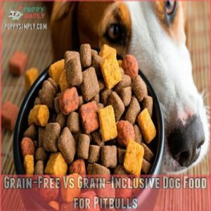 Grain-Free Vs Grain-Inclusive Dog Food for Pitbulls