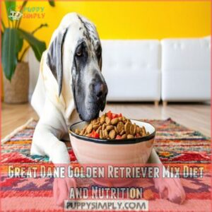 Great Dane Golden Retriever Mix Diet and Nutrition