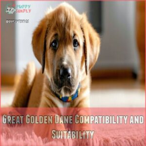 Great Golden Dane Compatibility and Suitability