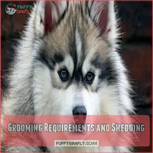 Grooming Requirements and Shedding