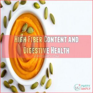 High Fiber Content and Digestive Health