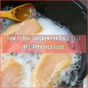 how to boil chicken for dogs