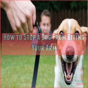 How to Stop a Dog From Biting Your Arm