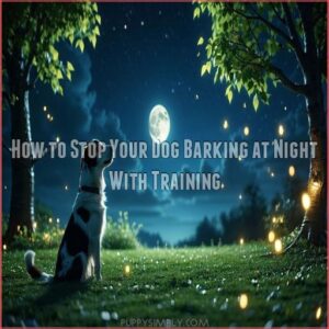 How to Stop Your Dog Barking at Night With Training