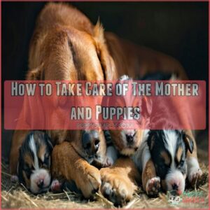 How to Take Care of The Mother and Puppies