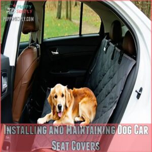 Installing and Maintaining Dog Car Seat Covers