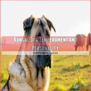 Kangal Dog Temperament and Personality