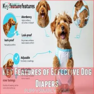 Key Features of Effective Dog Diapers