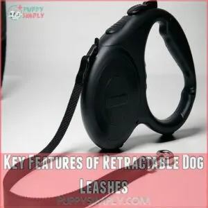 Key Features of Retractable Dog Leashes