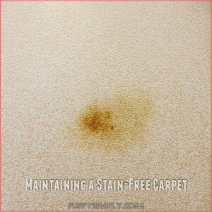 Maintaining a Stain-Free Carpet