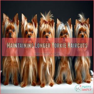 Maintaining Longer Yorkie Haircuts