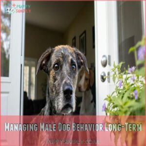 Managing Male Dog Behavior Long-Term