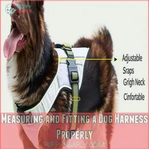 Measuring and Fitting a Dog Harness Properly