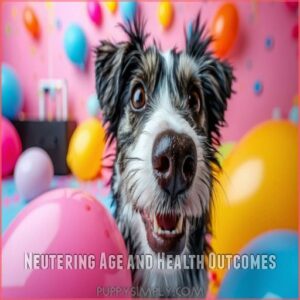 Neutering Age and Health Outcomes