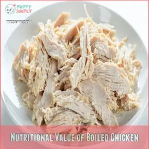 Nutritional Value of Boiled Chicken