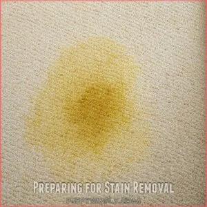 Preparing for Stain Removal