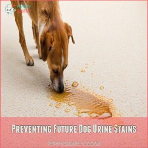 Preventing Future Dog Urine Stains