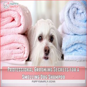 Professional Grooming Secrets for a Smelling Dog Shampoo