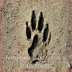 Proper Handling and Disposal of Deceased Puppies