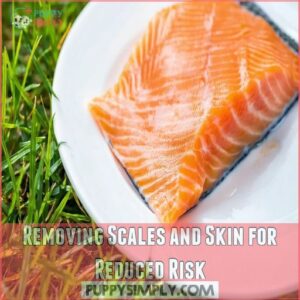 Removing Scales and Skin for Reduced Risk