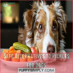 Safe Alternatives to Pickles for Dogs