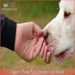 Shape Paw Placement on Hand