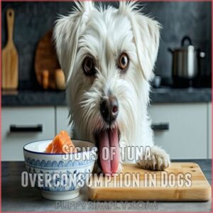 Signs of Tuna Overconsumption in Dogs