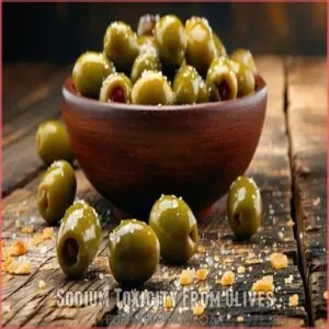 Sodium Toxicity From Olives