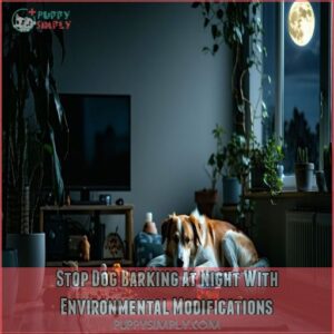 Stop Dog Barking at Night With Environmental Modifications