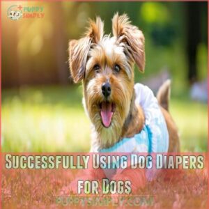 Successfully Using Dog Diapers for Dogs