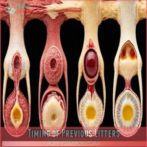 Timing of Previous Litters