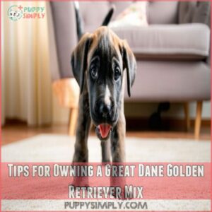 Tips for Owning a Great Dane Golden Retriever Mix