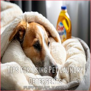 Tips for Using Pet Laundry Detergents