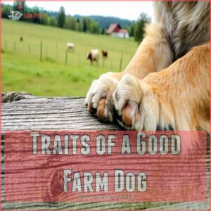 Traits of a Good Farm Dog