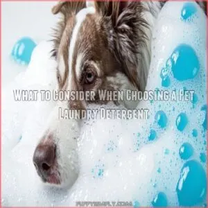 What to Consider When Choosing a Pet Laundry Detergent