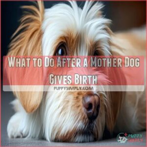 What to Do After a Mother Dog Gives Birth