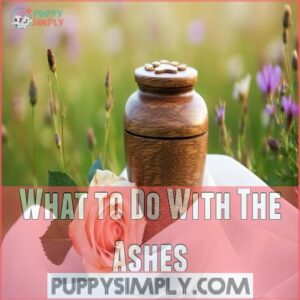 What to Do With The Ashes