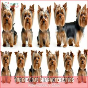 Yorkie Coat Characteristics