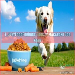 1. JustFoodForDogs Turkey Macaroni Dog Food