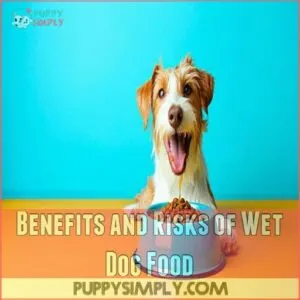 Benefits and Risks of Wet Dog Food