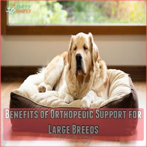 Benefits of Orthopedic Support for Large Breeds