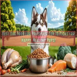 best dog food for pomskies