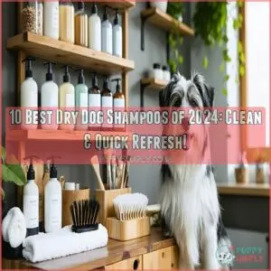 best dry dog shampoo